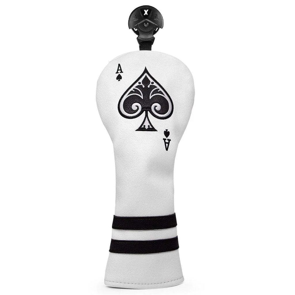 A single PU golf putter sleeve cover, shown in one of three available colours, designed to protect a club head.