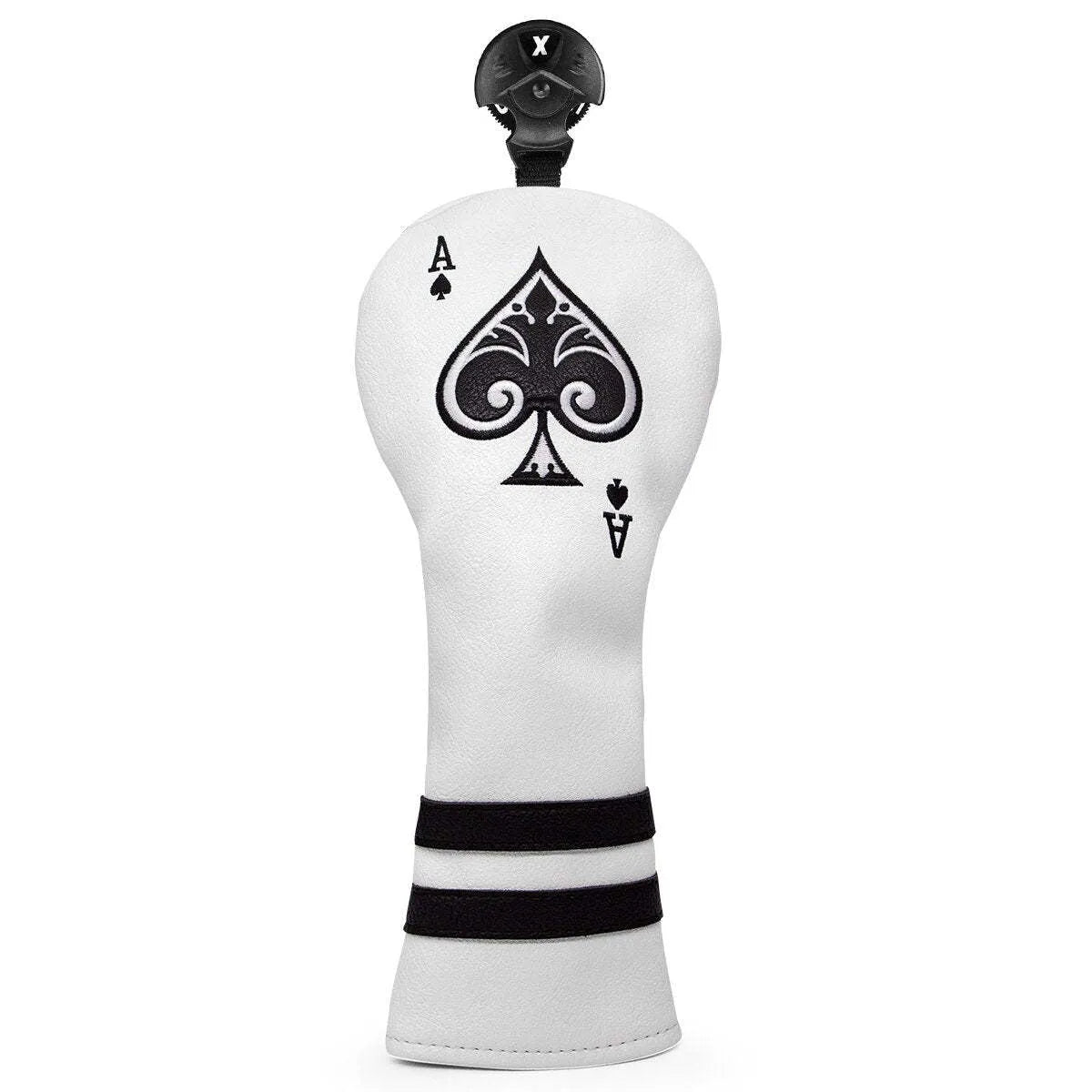 A single PU golf putter sleeve cover, shown in one of three available colours, designed to protect a club head.