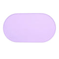 Silicone waterproof cat feeding placemat in green, beige, black or purple colours