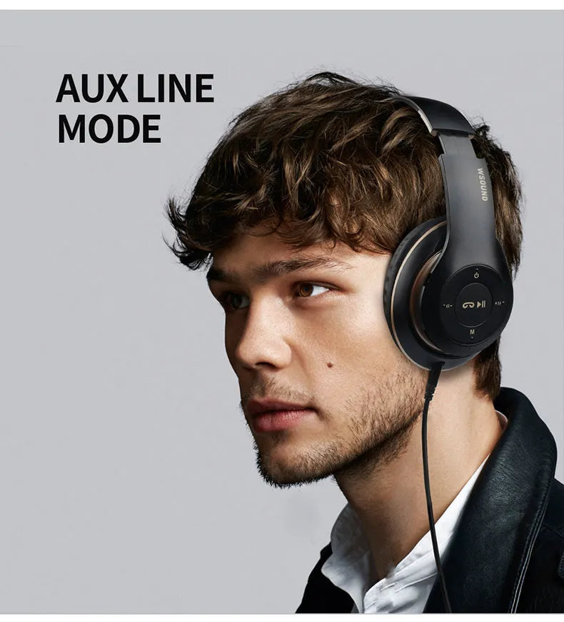 Blue and red Bluetooth wireless stereo headsets showing bilateral earpiece design