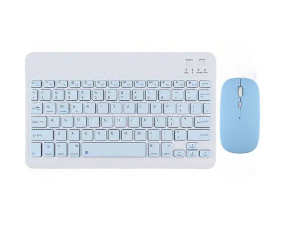 Bluetooth wireless keyboard for tablet computers in multiple colour options including dark green and white