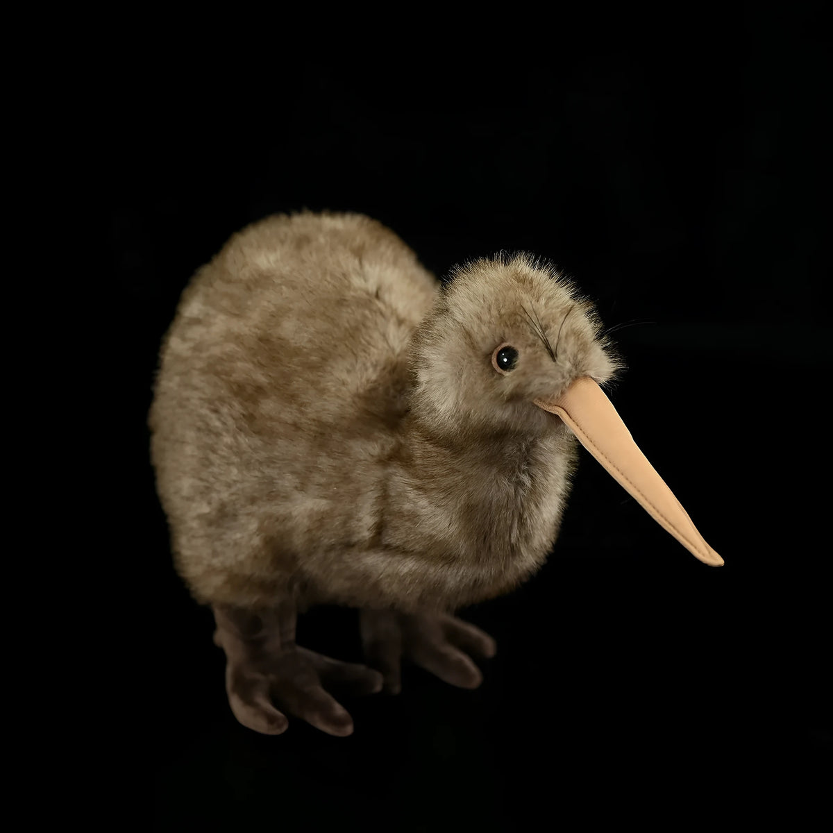 Kiwi plush toy 25cm tall 13cm wide chemical fibre iron wire New Zealand Juwei doll