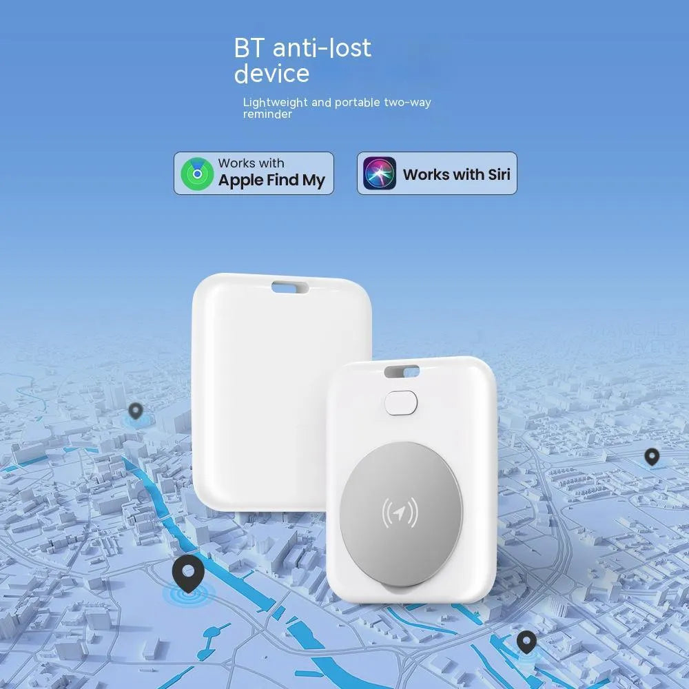 White ABS plastic pet tracking device for Apple iPhone compatibility