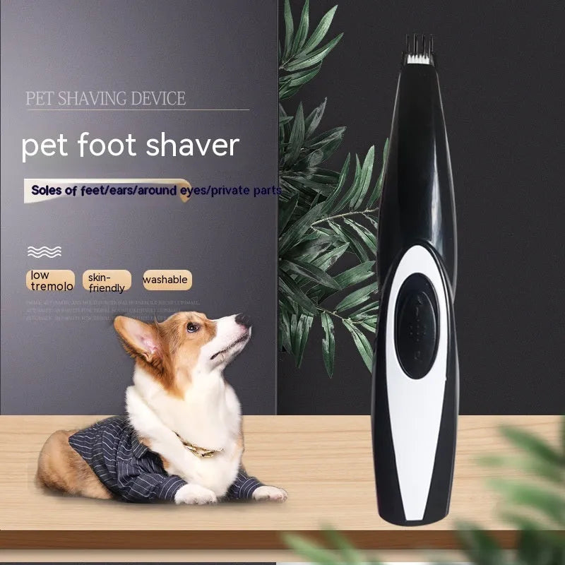blue aluminum battery electric pet hair clipper for cats and dogs