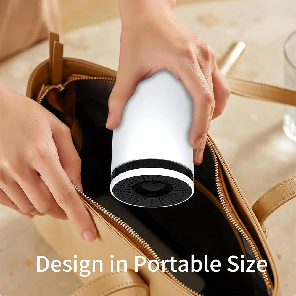 Portable mini home HD projector with Bluetooth for 4K support and outdoor screening