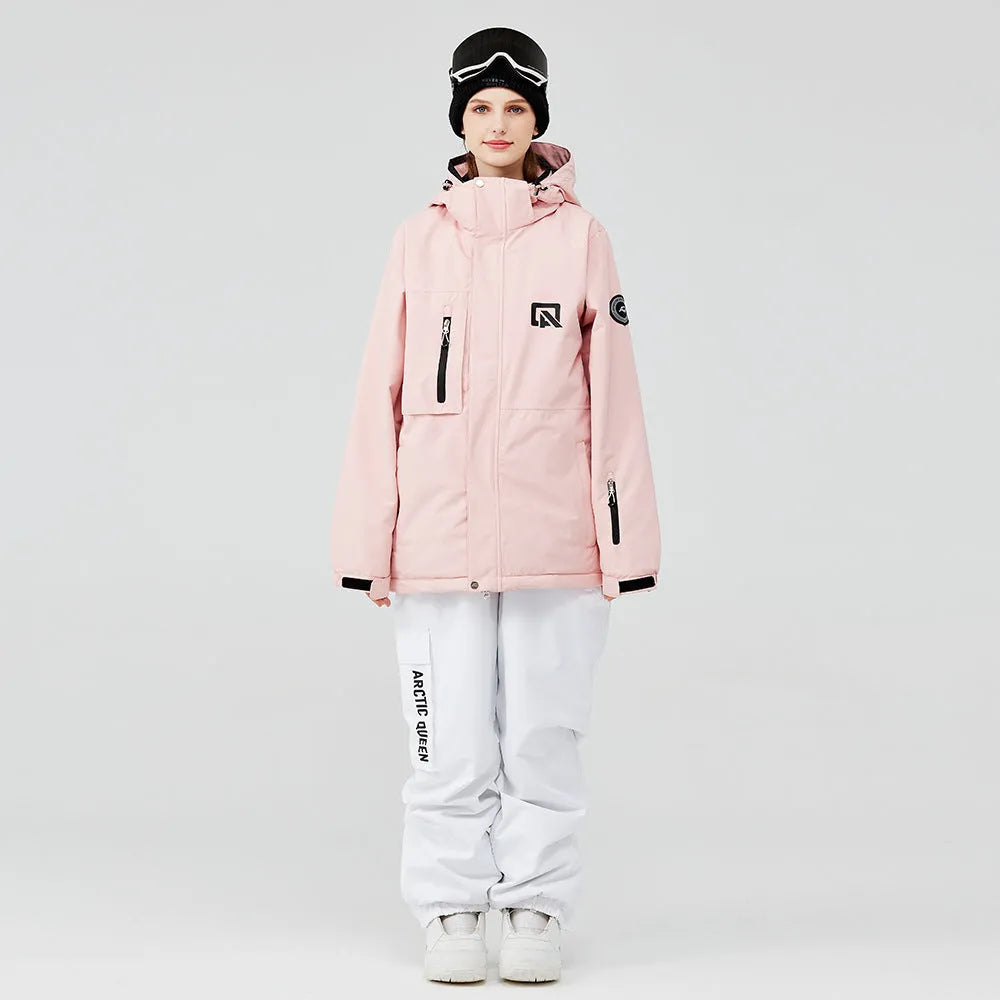 Unisex waterproof winter ski suit in multiple colour combinations for snow sports