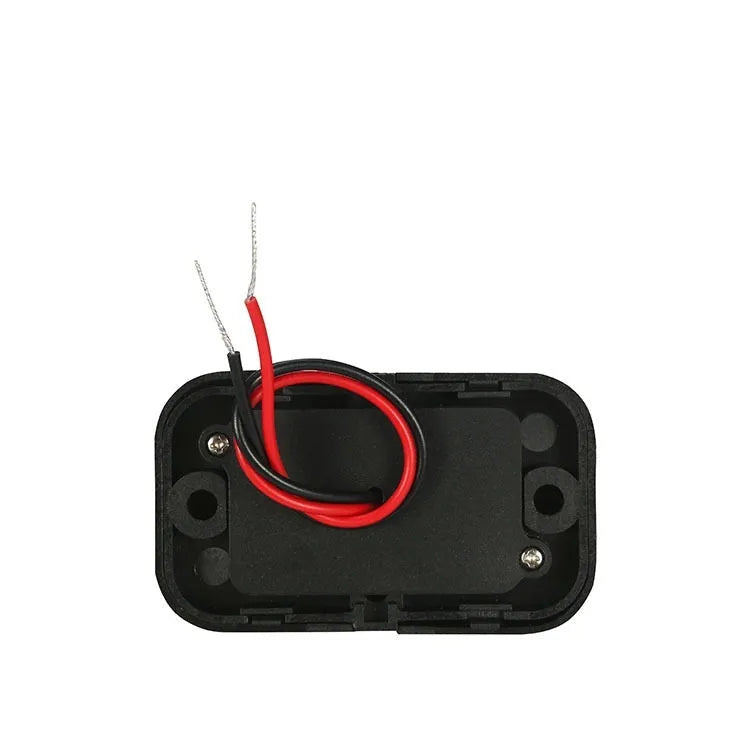 Black QC3.0 and PD compatible car charger with TYPE-C interface for vehicle use