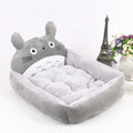 Winter warm cartoon pet bed sofa for small dogs and cats in washable plush fabric