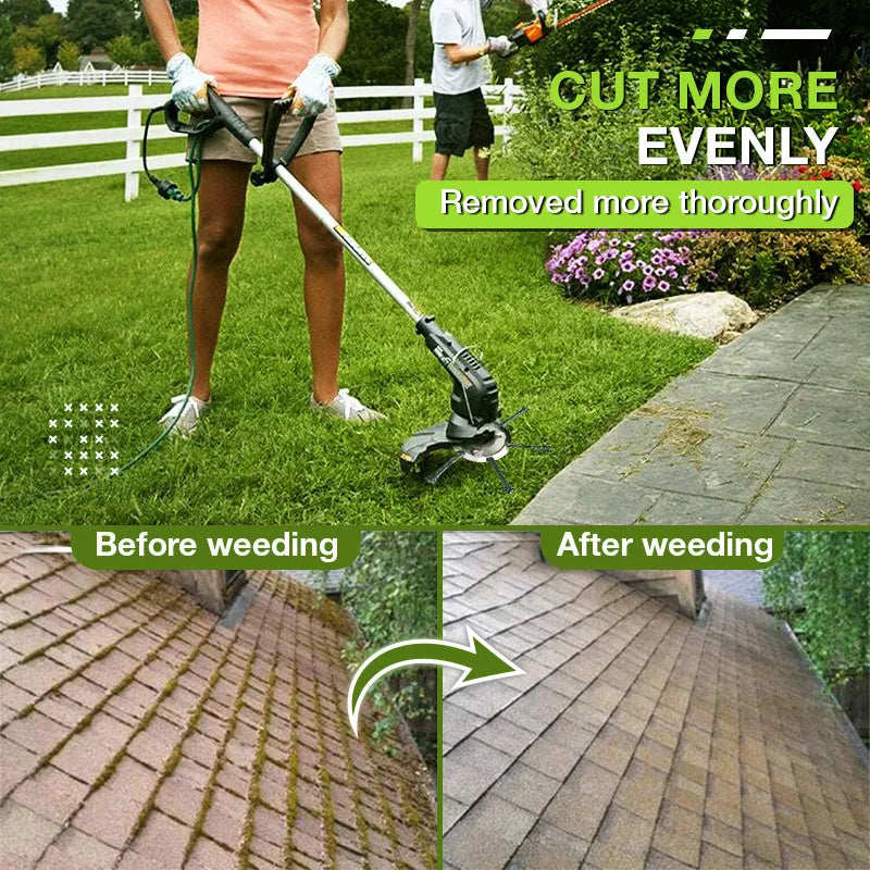 Small lithium electric wire mower general accessories stainless steel 150mm diameter anti-falling steel wire