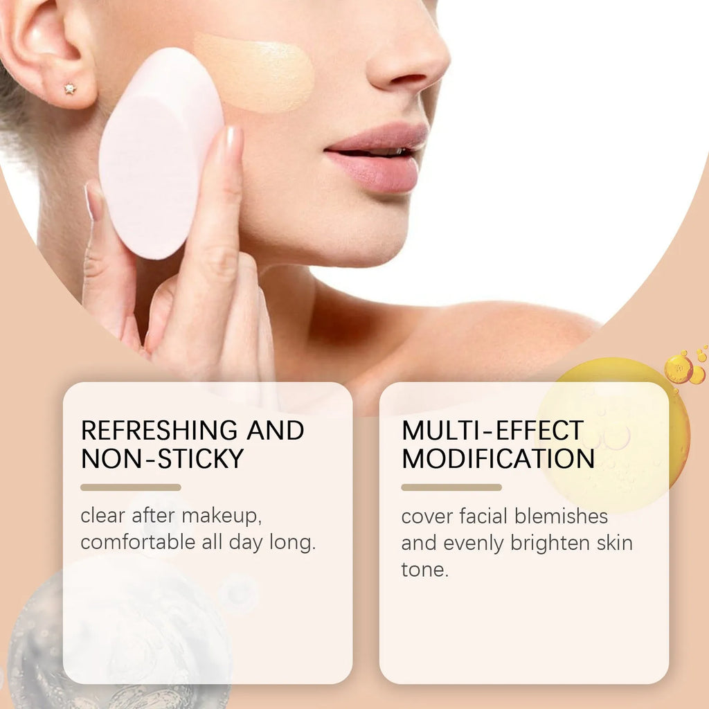 Medium skin tone moisturising concealer liquid foundation in a 3.5ml bottle.