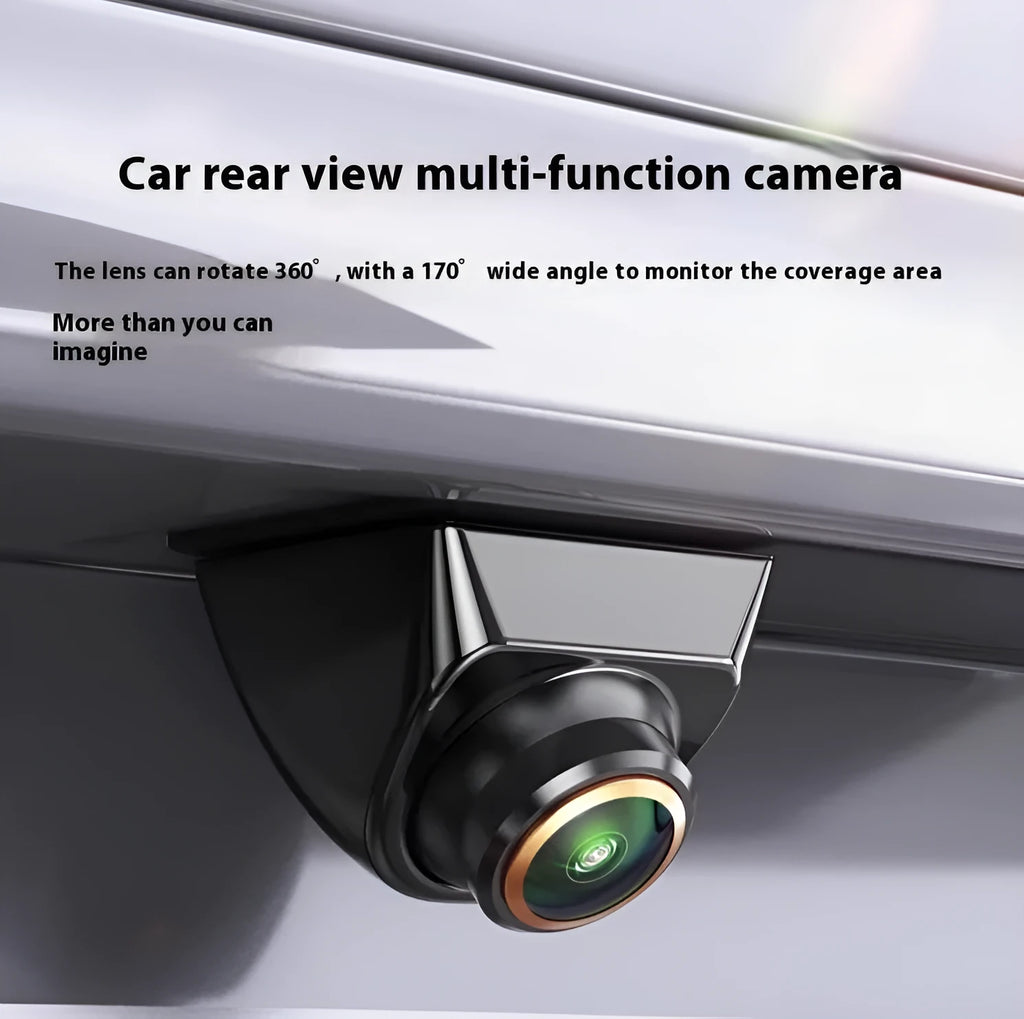 Universal adjustable three-control metal fisheye camera lens with screw mount for vehicle surveillance