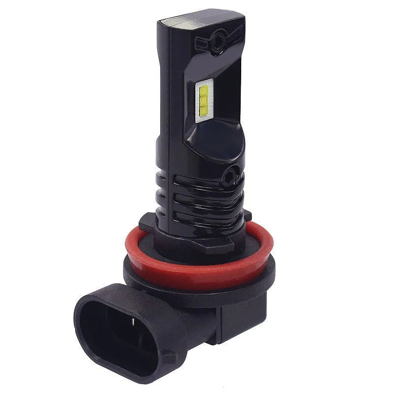H11 H8 CSP LED front fog lamp headlight with aviation aluminium housing and white 6500K output