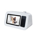 White holographic lyric Bluetooth speaker with 5.1 channel subwoofer, USB powered, 20x9.5x12cm