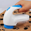 Blue lint remover with Europe plug for clothes, fleece and woolen coats