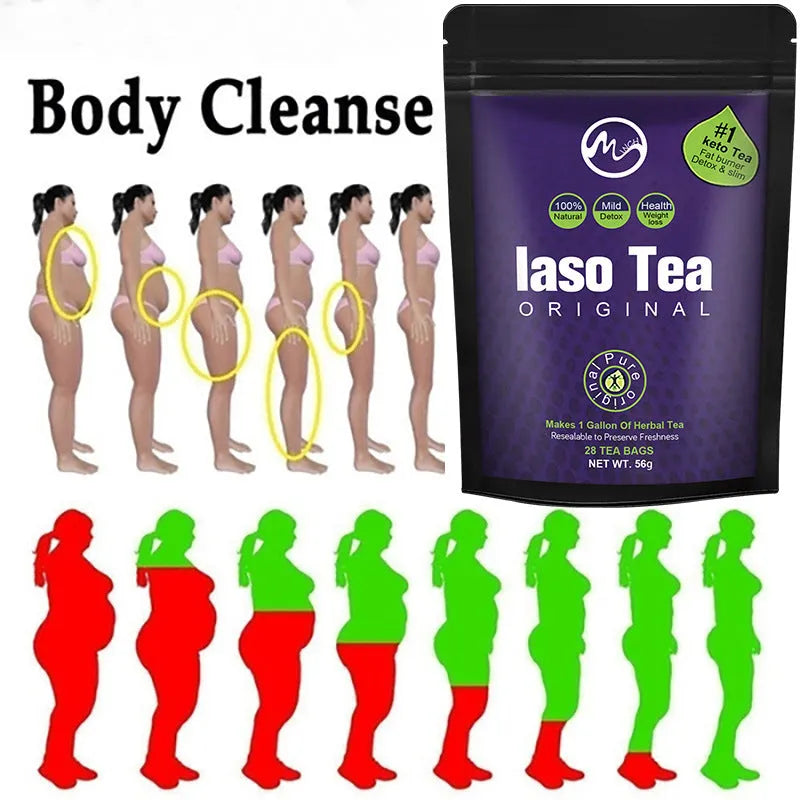 Sugar-free slimming tea bag for cold soaking preparation method