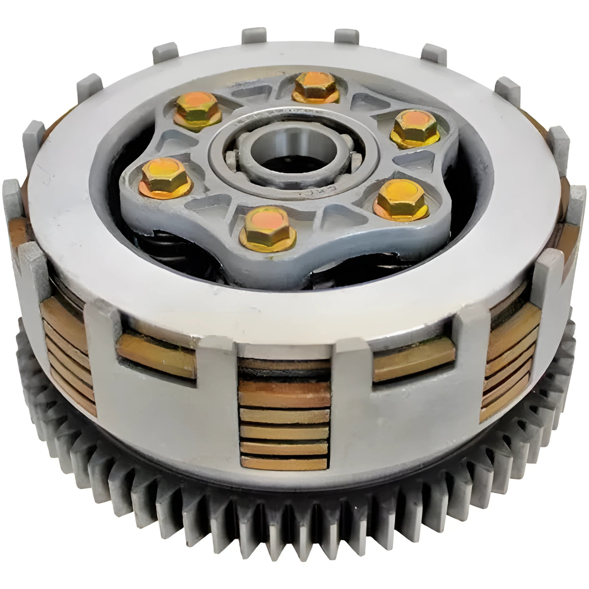 DM200 aluminium motorcycle clutch assembly, single replacement part for engine repair
