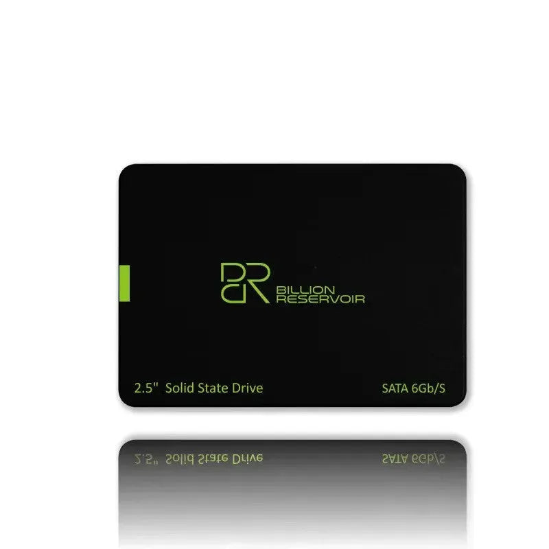 2.5-inch black solid state drive with SATA3.0 interface for computer storage