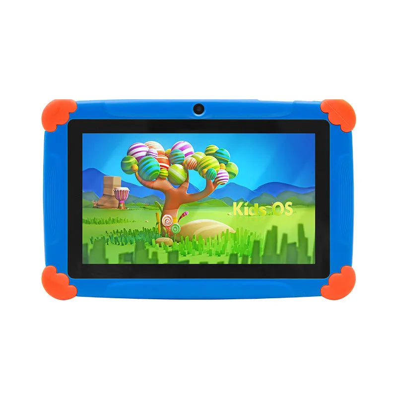 Children's Educational Tablet Computer 7-Inch Learning Machine with 18GB Storage Supporting Bluetooth GPS Navigation and Gravity Sensing in Blue Green Orange Pink Purple