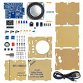 Bluetooth speaker electronic kit with PCB circuit board and components for DIY soldering