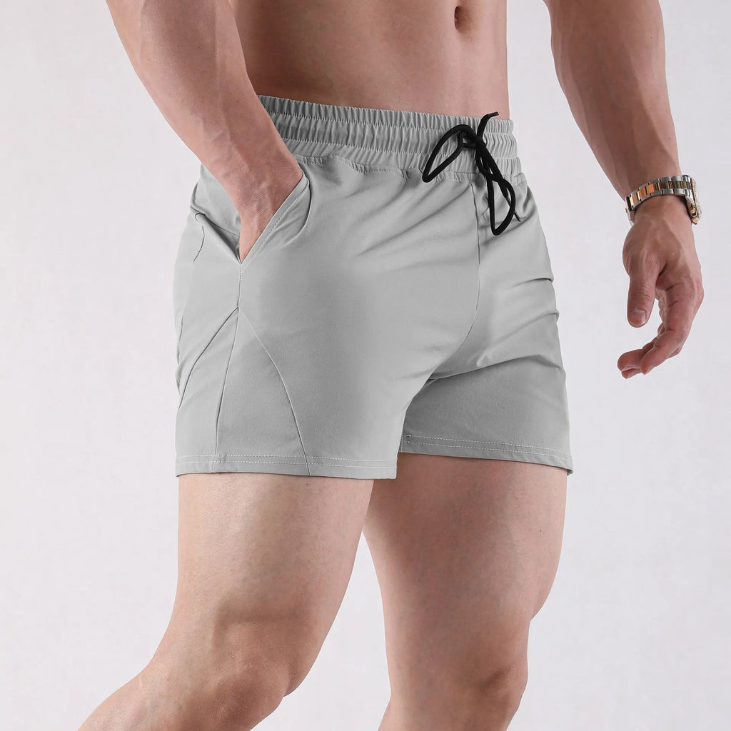 Men's thin American-style basketball shorts in polyester fabric for summer sports activities