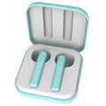 M1011 Macaron wireless sports headphones in multiple colours with charging bin