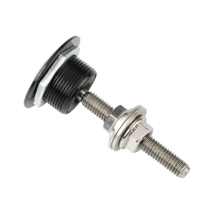 30mm silver aluminium alloy car engine cover lock with screw and nut