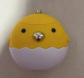 Yellow children's automatic nail clipper Little Moe Chicken design ABS plastic electric nail trimmer