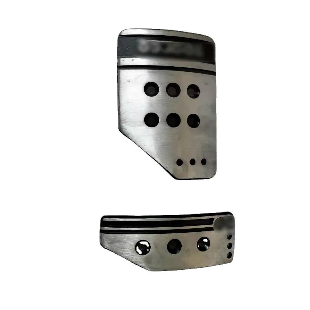 Aluminium alloy manual transmission car pedal set with brake accelerator clutch