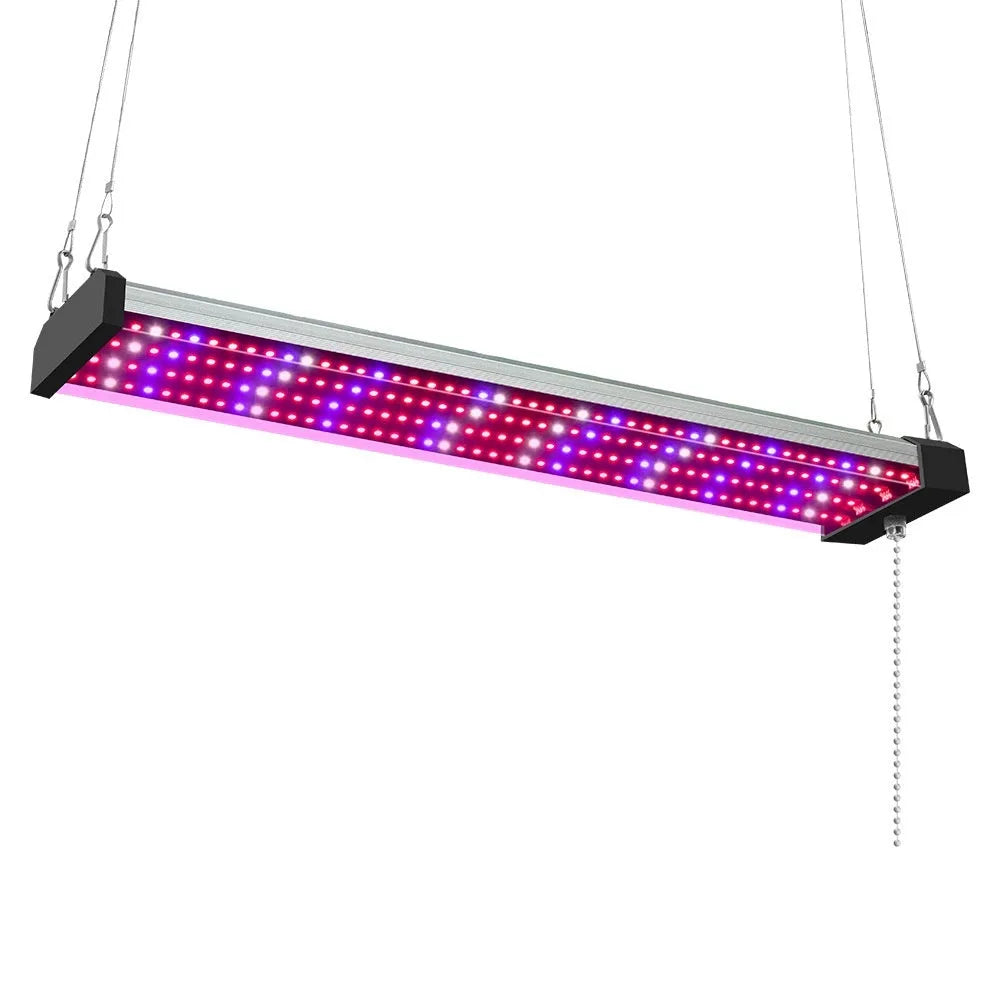 LED grow light bar with 384 full-spectrum LED beads, PC shell, 30cm 50cm or 100cm length