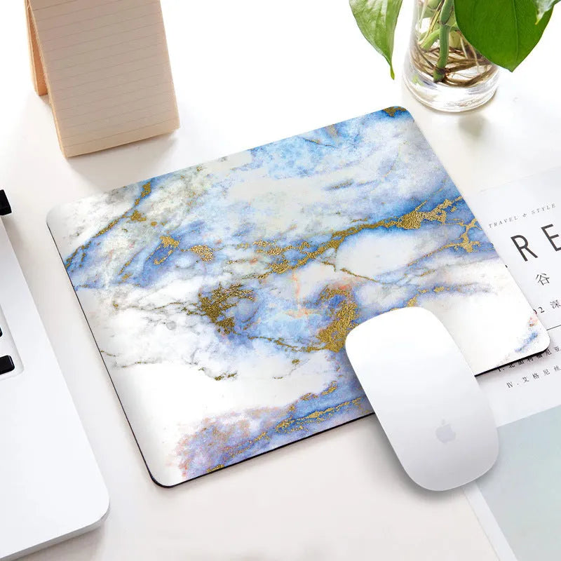 Desk pad keyboard pad in natural rubber and performance cloth, 3mm thick, available in three sizes and sixteen styles