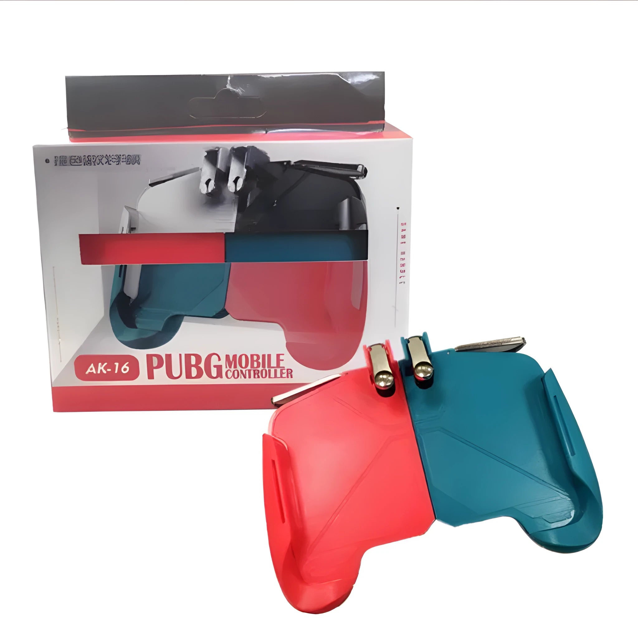 AK16 extendable game controller with fire shutter triggers holding mobile phone for gaming