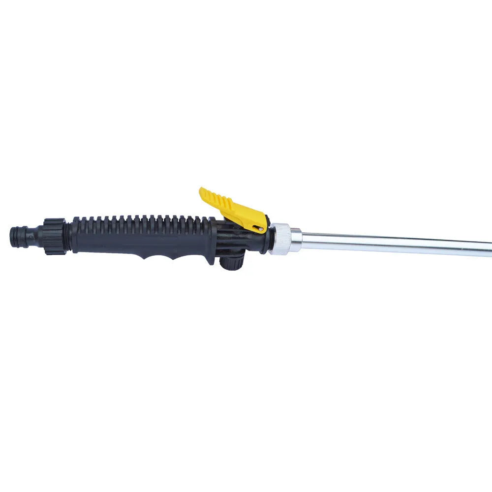 Metal garden water gun with 46cm barrel and 3/4GHT connector, 50x8x6cm, for car washing and watering