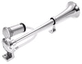 Single trumpet car horn 450mm 12V chrome finish loud train horn
