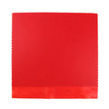 Table tennis rubber sheet with small particle pimples in black and red colour options
