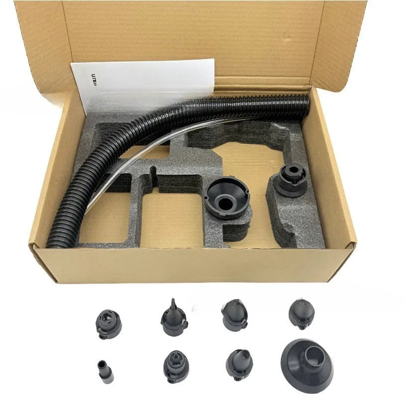 Cordless lithium-ion battery air blower for snow removal and dust cleaning with brushless motor option