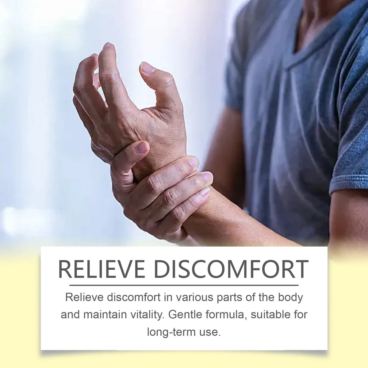 DOCTEAT Body Care Glue Wrap bottle containing 60 capsules for muscle and joint comfort
