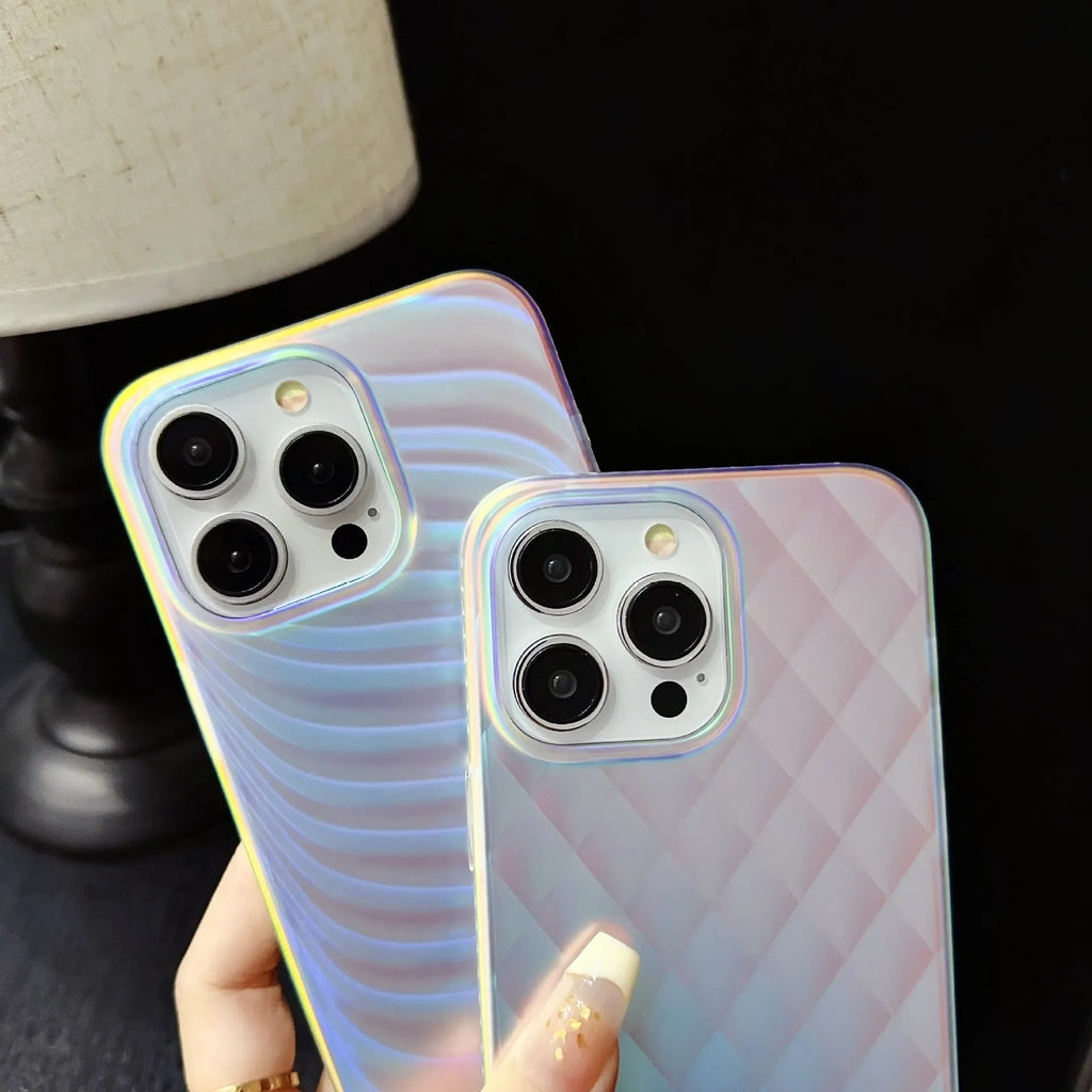 Frosted double-layer colour-changing protective phone case for iPhone 11–16 with matte finish and drop resistance