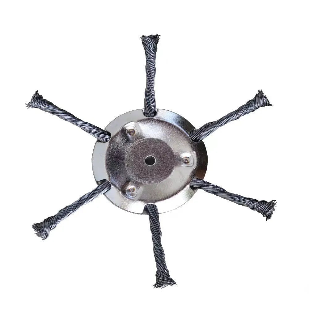 Small lithium electric wire mower general accessories stainless steel 150mm diameter anti-falling steel wire