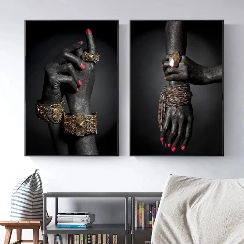 Frameless canvas painting wall art in modern style with landscape pattern, available in multiple sizes