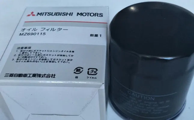 Automobile oil filter 100-pack for Mitsubishi with 8 thread connection and 10 diameter