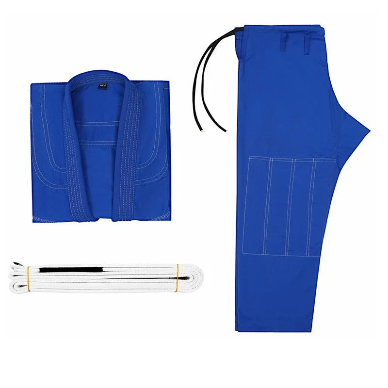 Brazilian Jiu-jitsu cotton blend training clothing set in multiple colours