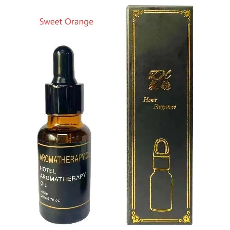 Ten 20ml aromatherapy oil bottles with crystal diffuser for home air freshening