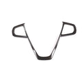 BMW steering wheel carbon fibre pattern button frame trim in deluxe edition