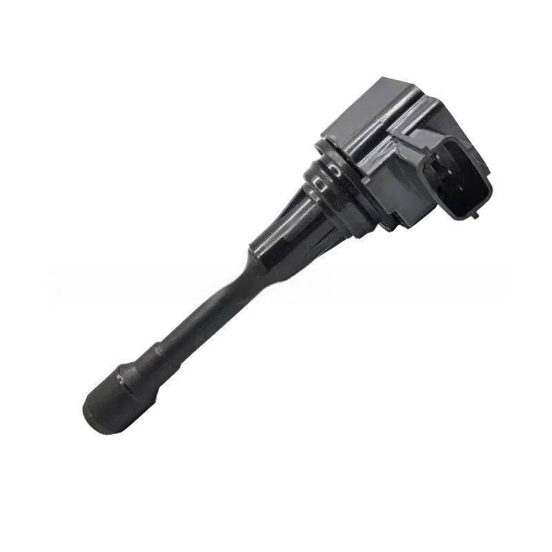 Black ignition coil for Nissan 4-cylinder engines model 22448JA00C