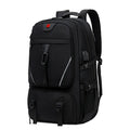 Waterproof Oxford cloth mountaineering schoolbag with shoe warehouse, available in 50 L, 60 L, and 80 L