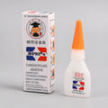 Specialised instant strong adhesive glue for shoe repairs in tube packaging