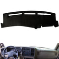 Flannel car dashboard cover with polyester non-slip backing for special vehicle instrument panel light blocking pad