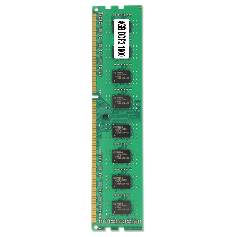 Desktop DDR3 4GB 1600MHz memory module for AMD computer systems