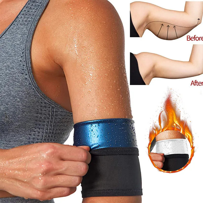 Arm band sports sweatband in multiple colour options with binding band design
