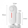WiFi door magnetic sensor alarm with wireless connectivity and magnetic contacts for security